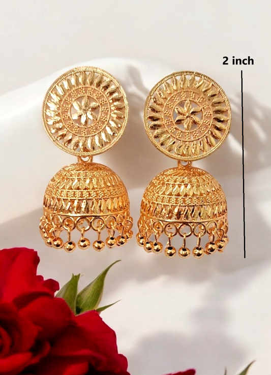 Traditional Gold Plated Jhumka