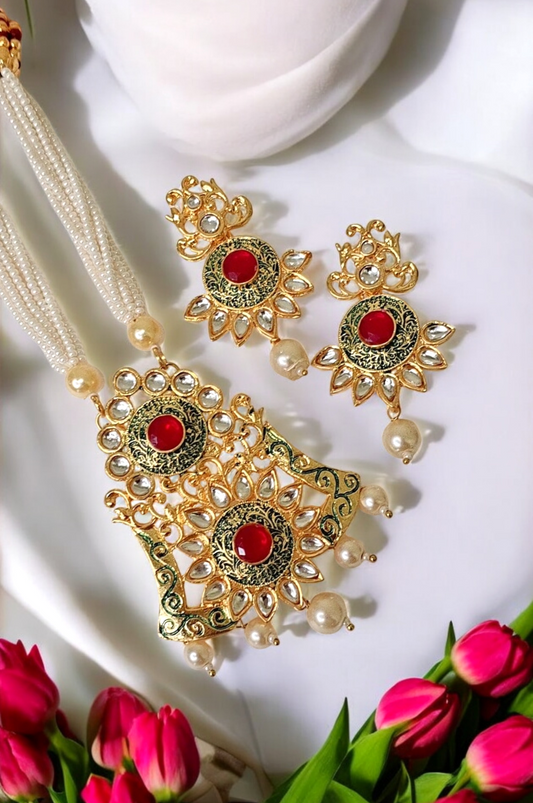 Eashika necklace set