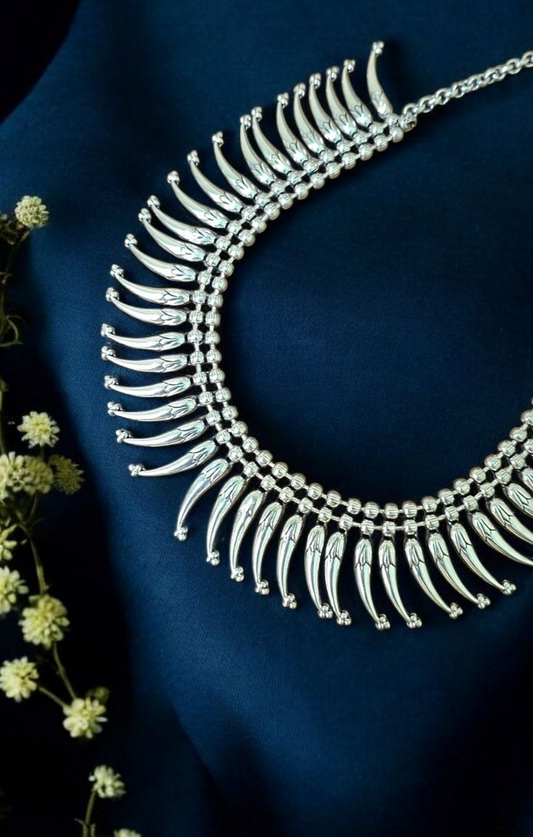 Kolhapuri Oxidised Necklace Set