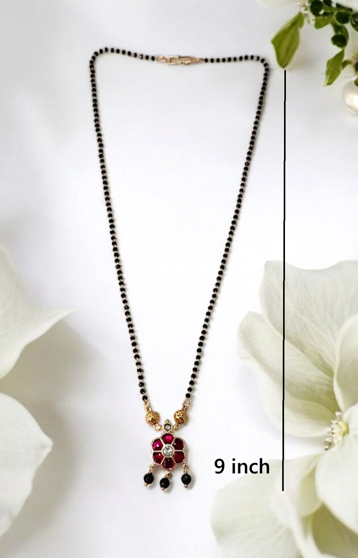 Kumudini Bloom Jadau Mangalsutra