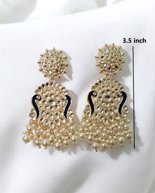 Neera kundan earrings