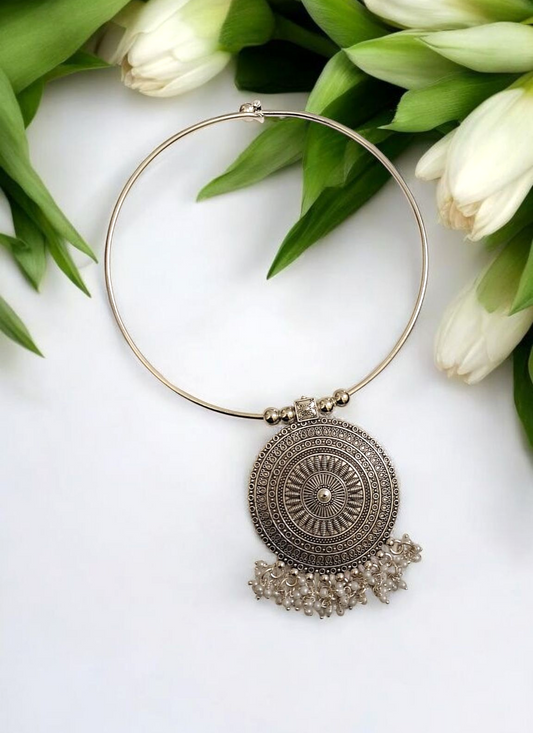 Tribal Inspired Hasli Necklace