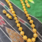 Subhasini gold plated beaded necklace set