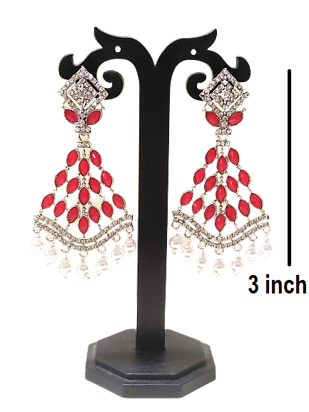 Kiana sunshine red earrings