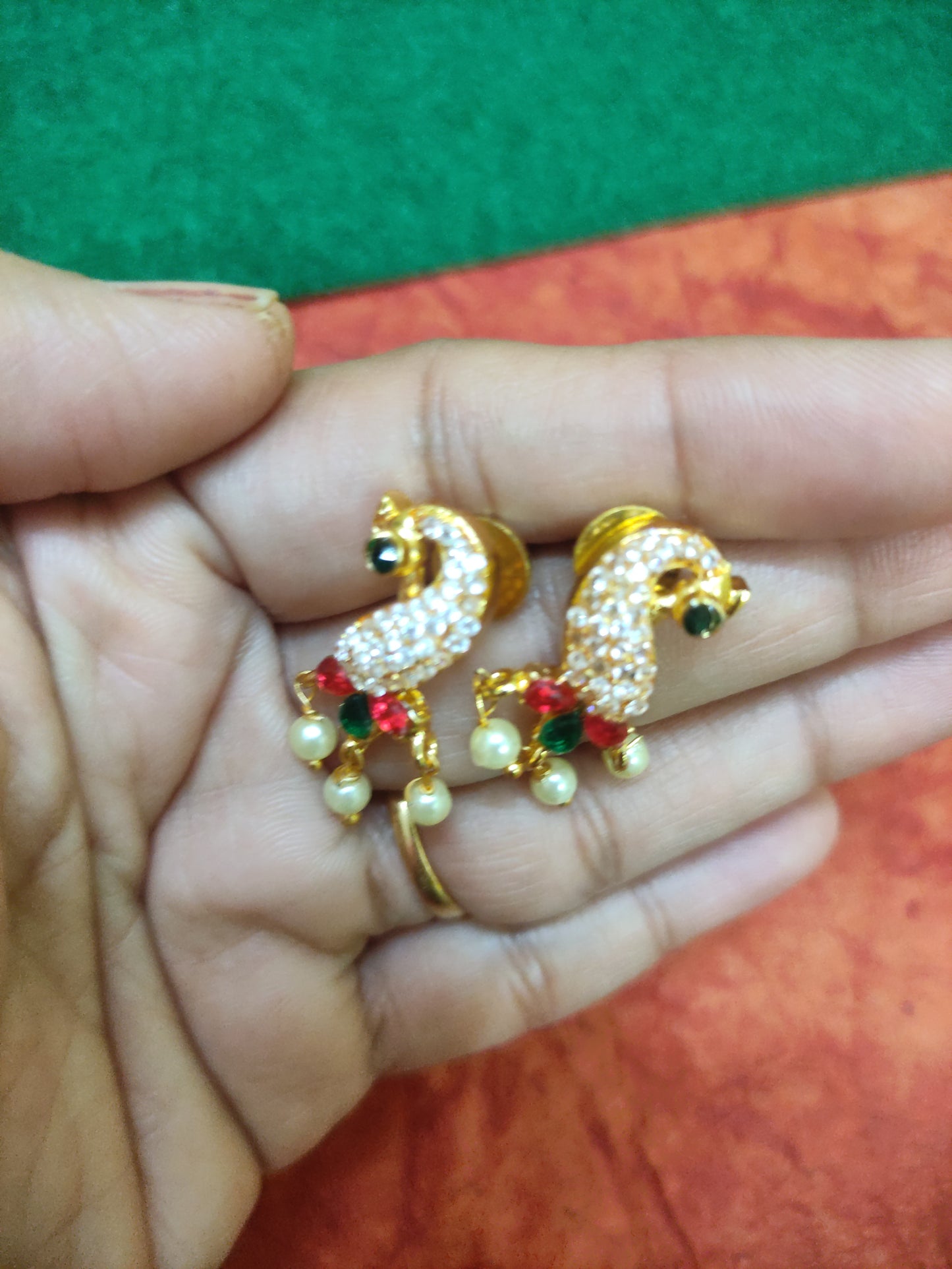 Saachi multi-color  tanmani necklace set