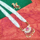 Saachi pink  tanmani necklace set