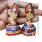 Afroza meenakari jhumka