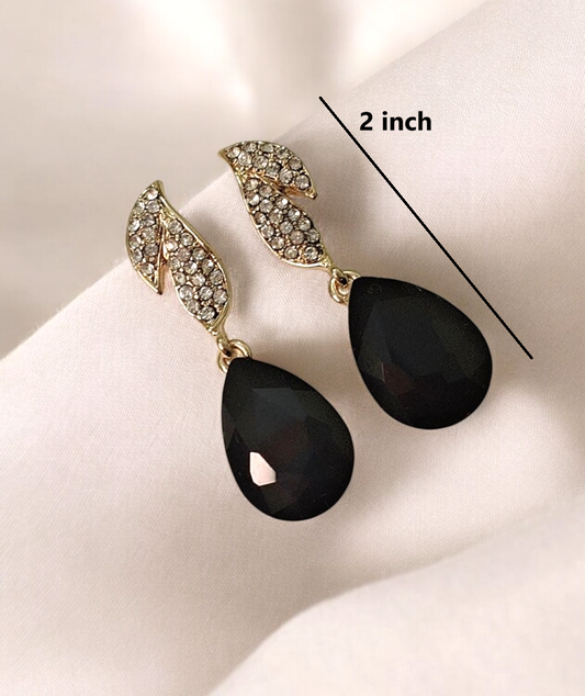 Indo-western Crystal Studs