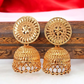 Dharani gold plated traditional jhumka