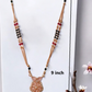 Floral vows pink crystal rose gold short mangaslutra