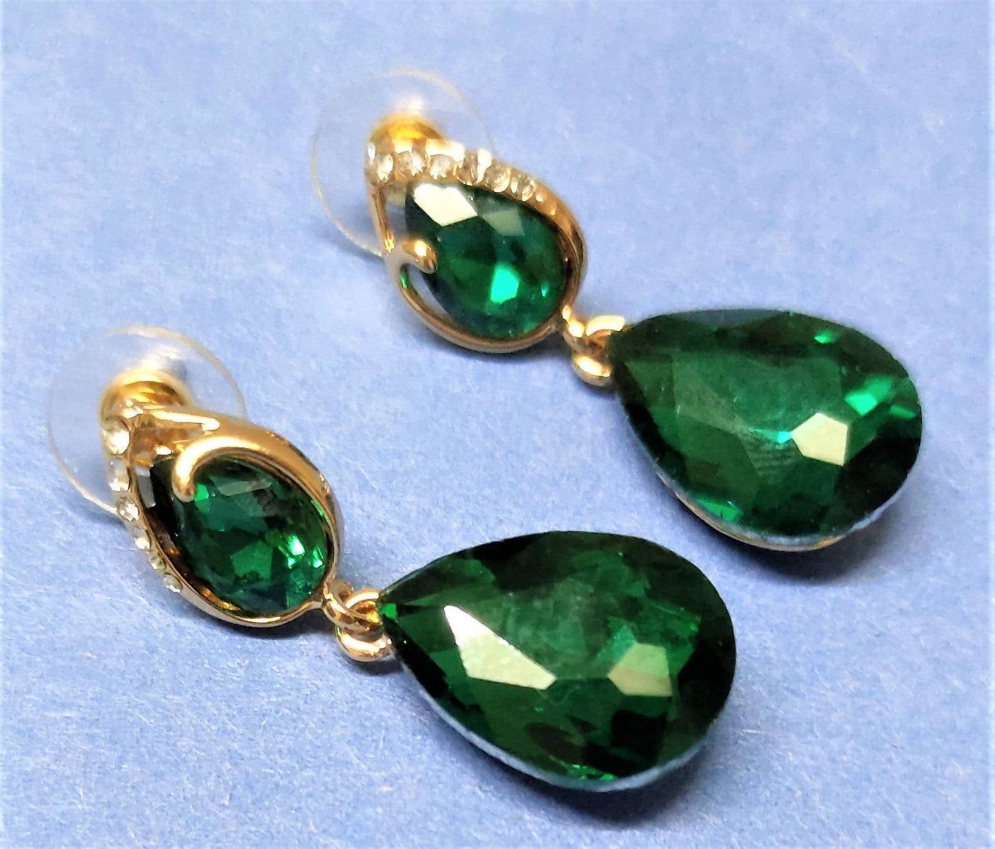 Ipshika crystal green studs