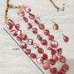 Niya Pink Mother of Pearl Necklace