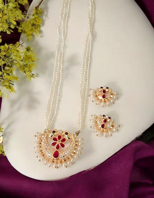 Kavi tanmani necklace set