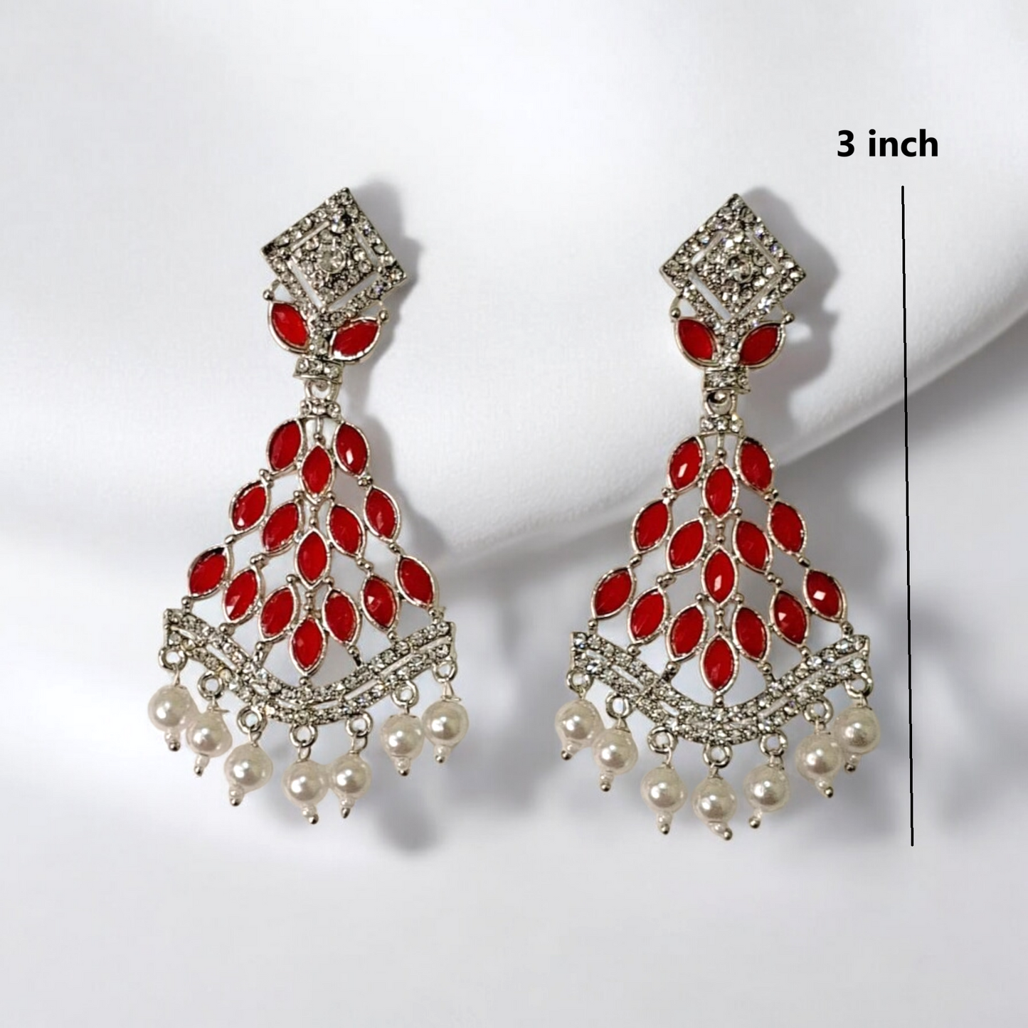 Kiana sunshine red earrings