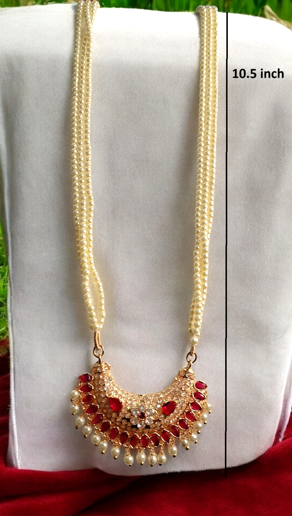 Madhushri tanmani necklace set