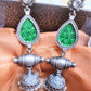 Manah oxidised jhumka