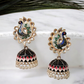 Mayuri black meenakari jhumka