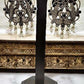 Mayurika black stone oxidized studs