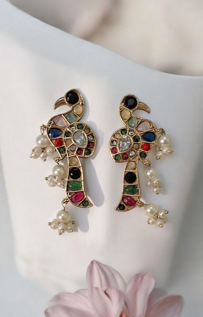Navtara Dual Tone Necklace Set