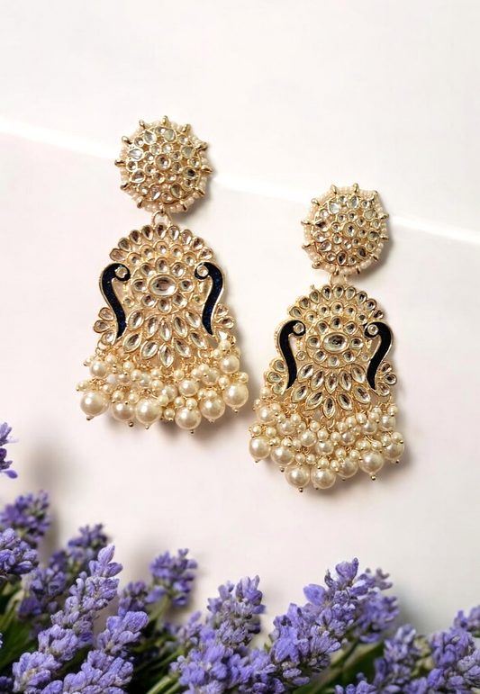 Neera kundan earrings