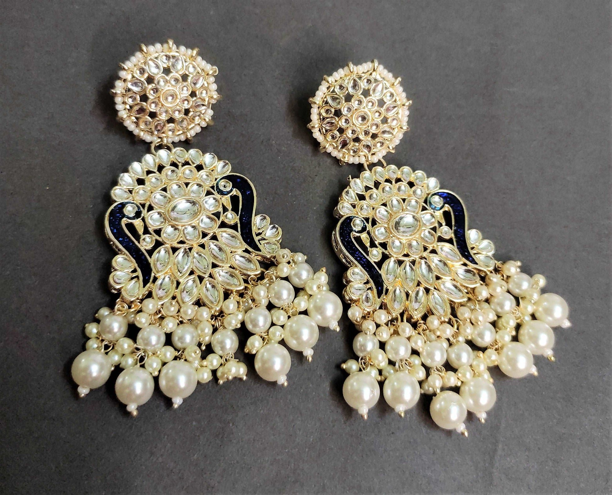 Neera kundan earrings