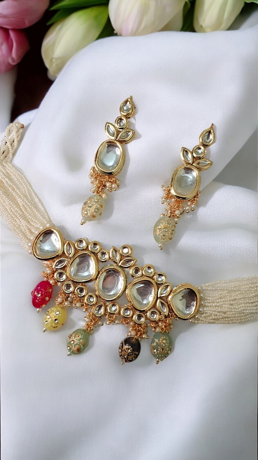 Noori Kundan choker set