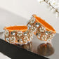 Orla golden embroidered bangle set