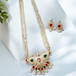 Kumud Lata Gold plated multicolor stone tanmani set