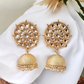 Tejasi gold plated jhumka