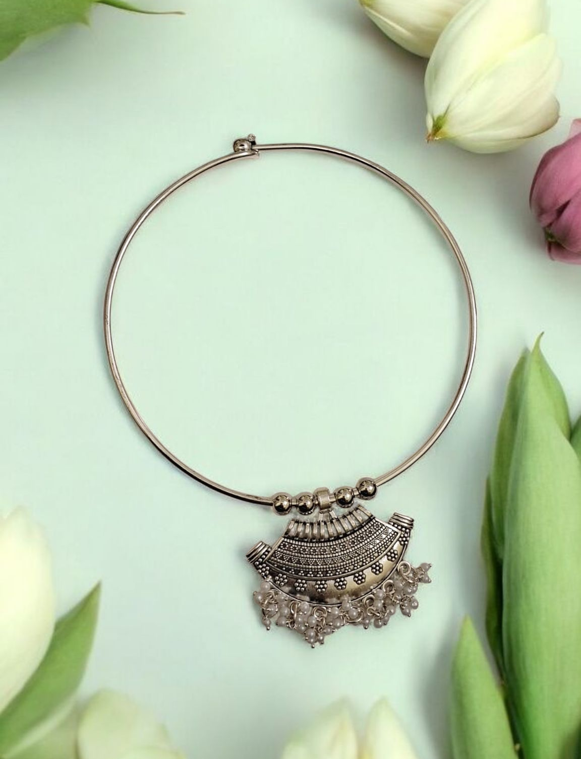 Tribal Inspired Hasli Necklace