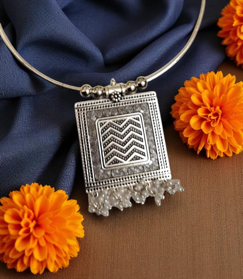 Tribal Inspired Hasli Necklace