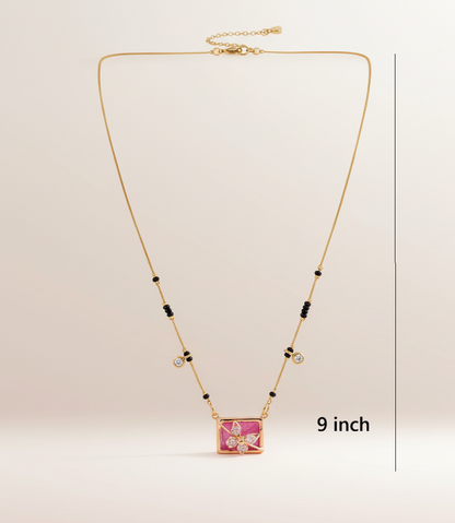 Yara Butterfly Short Mangalsutra