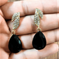 Ipshika crystal black studs