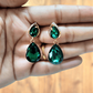 Ipshika crystal green studs