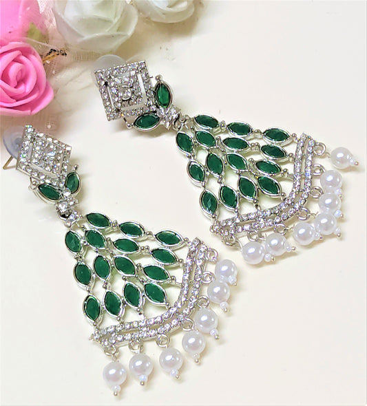 Kiana sunshine green earrings